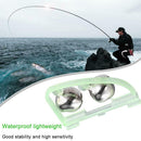 3pcs Luminous Sea Pole Double Bell Fish Bite Alarm Bow Bell Fishing Tools AU