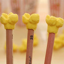 12pcs/Box Popcorn Box Eraser Children Kids School Stationery Student Prizes