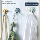 4pcs/set Self  Wall Hangers Strong Sticky Easy Install Hanging Hooks