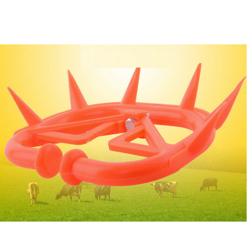 1pc Calf Weaner Ring Anti Sucking for Cow Cattle Weaning Stop Feeding Tool