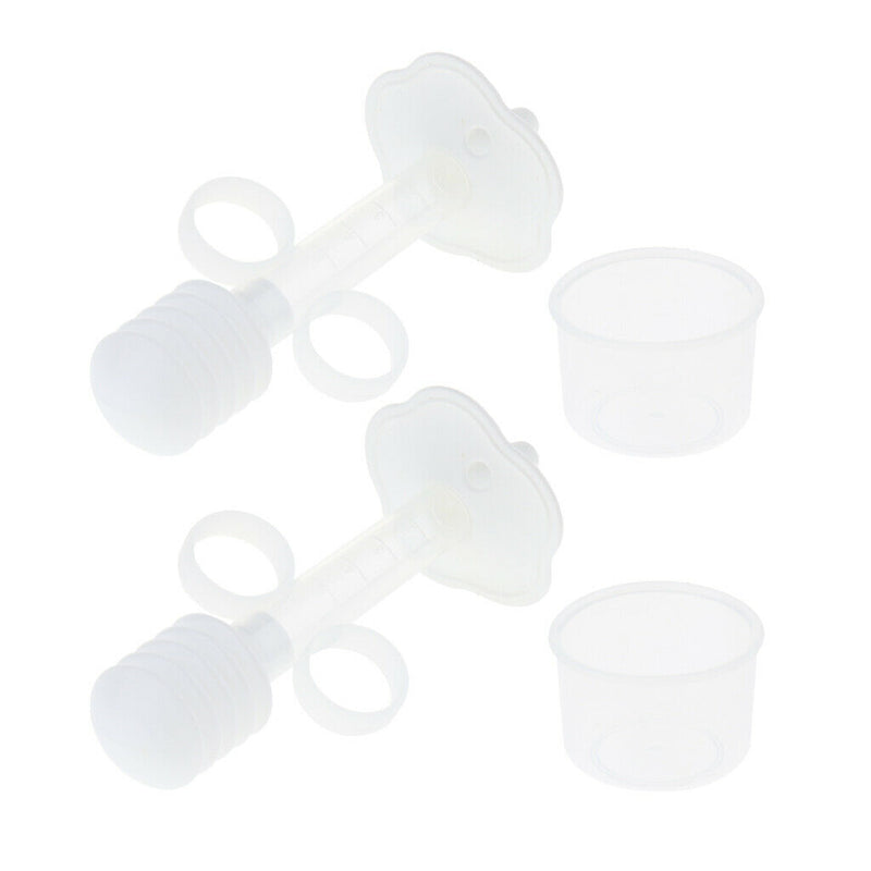 2 Pcs Small Pet Feeder Medicine Milk Feeding Syringe Pill Feeding Tool