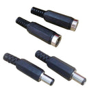 5 Pair (10pcs) 2.1x5.5mm Male Female DC Power Plug Socket Jack Connector PackME