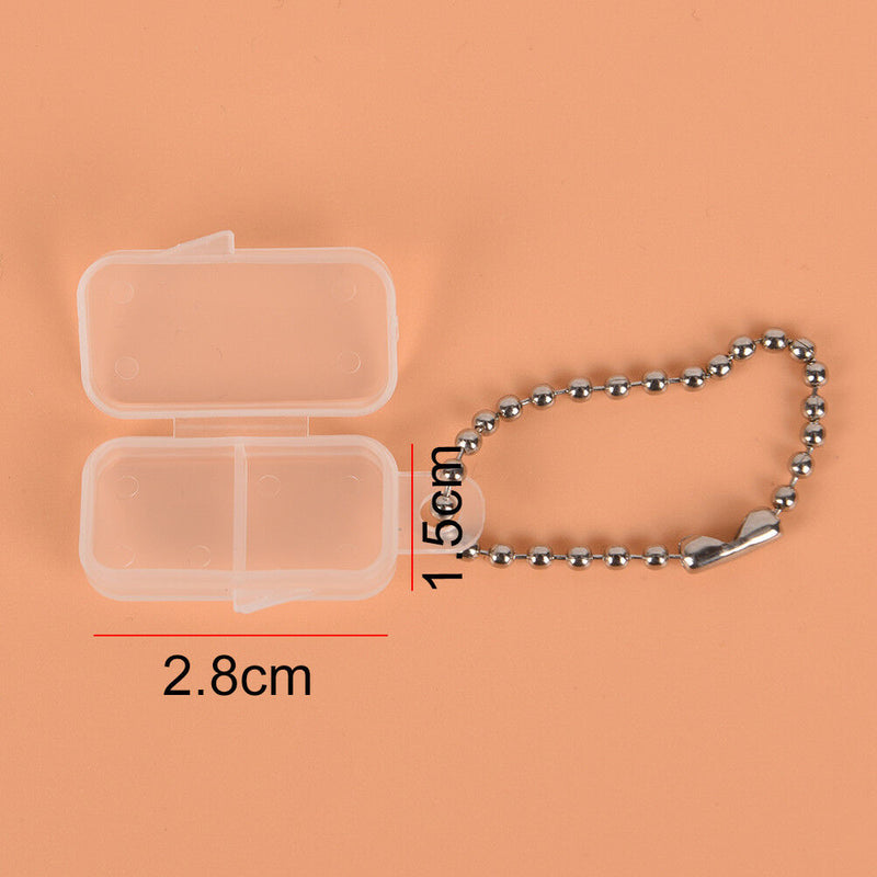 Hearing Aid Battery Case Box Button Battery Storage Holder Fit For312#/10#/67 Gw