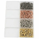 800 Pieces Map Tacks 1/8-Inch Retro Plastic + metal Beads Head Marking Push
