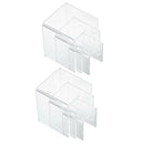 2 Sets (3", 4", 5") Clear Acrylic Jewelry Display Risers Showcase Fixtures