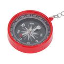 Outdoor compass keychain outdoor camping plastic compass hiking hi JR