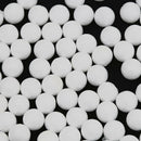 100x Christmas Styrofoam Foam Ball 35mm + 200x Sequin Pin for DIY Ornament