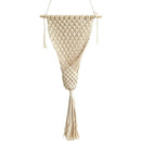Handmade Beige Color Tapestry Wall Hanging Tapestry For Flower Pot