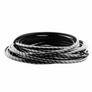 20M Seal Strip Carbon Fiber Rubber Car Door Guard Protector Edge U Shape Trim