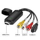 Easycap DC60 USB 2.0 Video Capture Card Adapter with Chip UTV007 for WIN 7 8 10