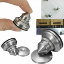 4x Stainless Steel Speaker Spike & Pad Base Amplifier Isolation Cone Stand Feet
