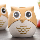 Dispenser Easy Clean Container Decoration Owl Design Toothpick Holder Automatic