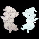 Elves witch Metal Cutting Dies Stencils for DIY Scrapbooking Album Paper Card ME