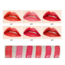 6 Piece Waterproof Long Lasting Shiny Shimmer Lipstick Lip Gloss Makeup Tool