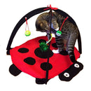 Pet Bed Toys Mobile Activity Playing Mat Pad Blanket House Cats Furniture Tent
