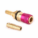 Water Cooled Gas Adapter Quick Connector Fitting For Tig Welding Torch+8Mm  U8J6