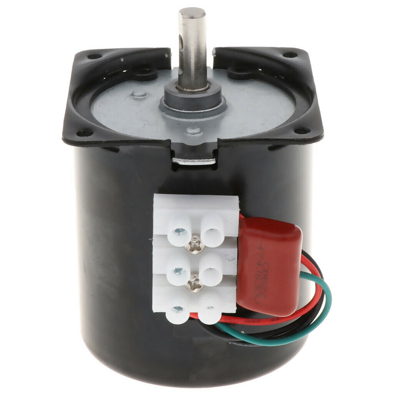 Low Speed AC 220V 28W CW/CCW Micro Permanent Magnet Synchronous Motor 50RPM