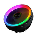 12cm 3Pin Cooler Pressurizing Down Style Aperture RGB CPU Cooling Fan Radiator