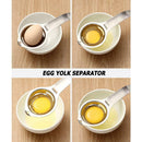 Egg Yolk White  Separator Divider Extractor Filter Strainer Tool Kitchen Gadgets