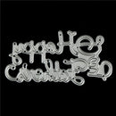 Happy Father Day Metal Cutting Dies for DIY Scrapbooking Album Cards DecoM&