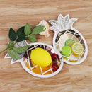 8pcs Disposable Tableware Party Paper Plates Pineapple Birthday Party Suppl C5Q1