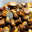 50g Natural Tumbled Tiger Eye Stone Bulk Gravel Flowerpot Specimen Craft Decor