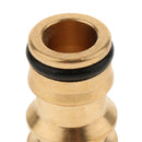 3 Pieces  Brass Quick Connect Water Hose Pipe Joiner Male To Male 1/2 Inch