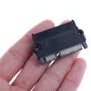 22Pin 7+15 Pin Male Plug to SATA 22Pin Female Jack Convertor M/F Adapter  MO