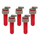 5 Lot Sheep Cows Calf Animals Milk Bottle Drink Teat Bucket Rubber