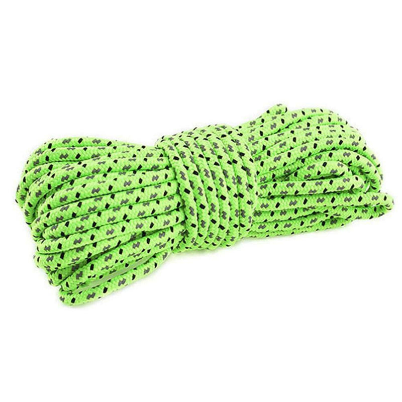 5m Survival Paracord 4mm Reflective Parachute Cord Lanyard Rope for Camping