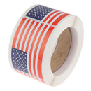 250Pcs/roll American Flag Stickers crapbooking for USA decoration lab uaTEUS