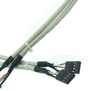 4pin male to female DuPont line double head 4PIN 2.54mm 50cm