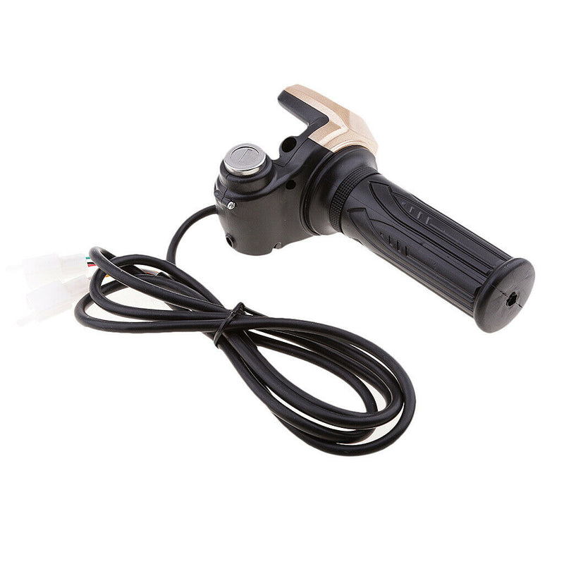 Electric Bike Scooter Motor Brush Speed Controller Grip Throttle  2 24V500W