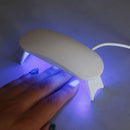 6W 80cm Mini UV LED Lamp USB Charging Gel Polish Curing Machine Nail Dryer SP JR