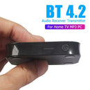 2 in 1 Stereo Bluetooth 4.2 Audio Receiver Transmitter for Home TV MP3 PC
