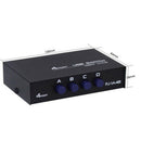 Metal Usb 2.0 4 Ports Share Switch Switcher Selector Box Hub Sharing Switch K6T2