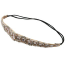 Handmade Rhinestone Bohemia Stylish Crystal Beaded Elastic Fashion Headband