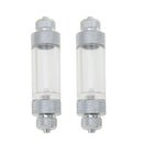 2PC Aquarium Check Valve Bubble Counter For CO2 System Regulator Useful -Dual