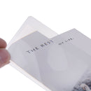 Credit Card Magnifier Pocket Credit Card Fresnel Transparent Magnifying Gl 3C
