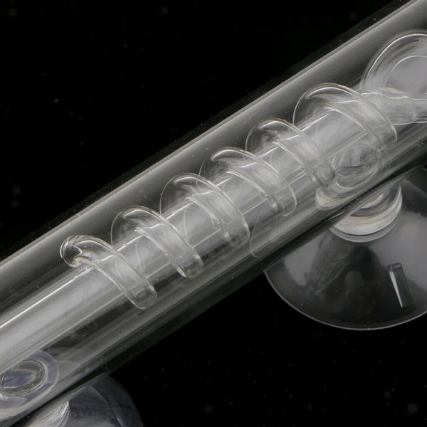 DIY CO2 System Aquarium Tank 8 Spiral CO2 Diffuser Glass Tube Bubble Counter +2