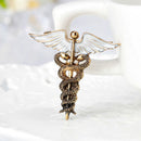 Enamel Brooch Pins Wing Snakes Brooches Women Shoulder Scarf Clothes DecoratiFT