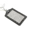 Black Rhinestone Bling Crystal Lanyard Sling Vertical Card ID Badge Holder  A