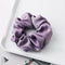 Women Hair Rings Satin Cloth Scrunchies Ponytail Holder Hairband (Style 1) A