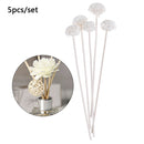 5pcs Flower Rattan Reeds Fragrance Diffuser Non-fire Replacement Refill Stic â„–[