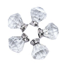 Crystal Glass Door Knobs Drawer Cupboard Cabinet Handle Furniture Hand â„–[