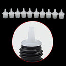 10pcs Eyelash Glue Replacement Bottle Mouth Head Convenient Extended Glue ToolME