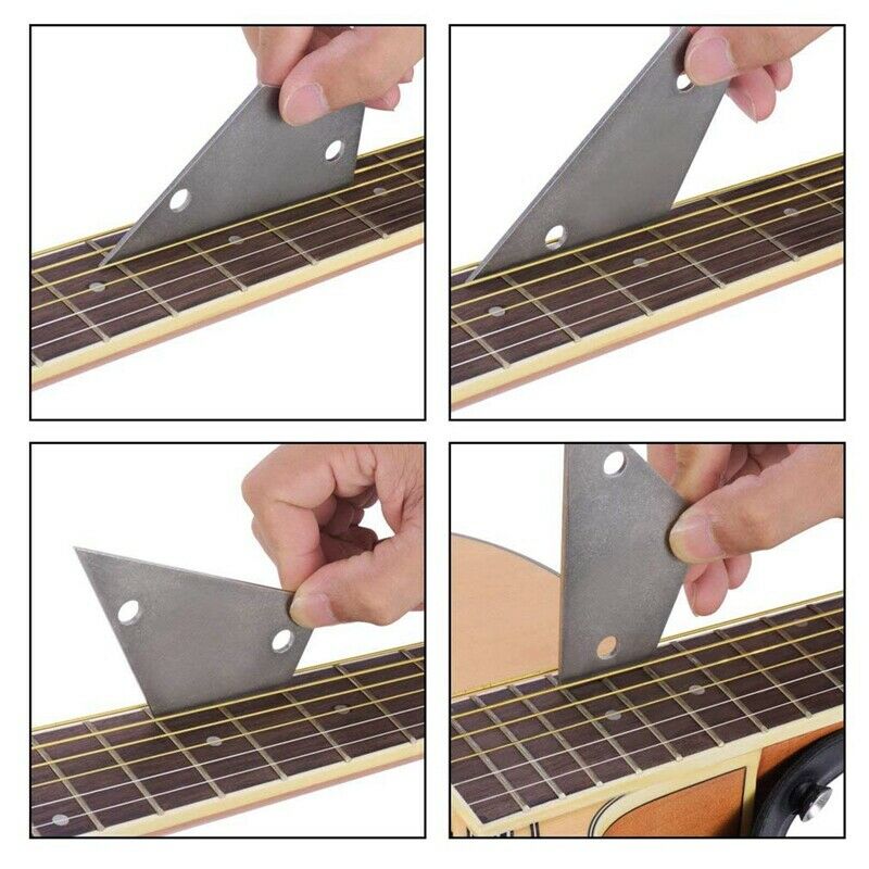 Guitar Pin Silk Stainless Steel File Guitar Pin Silk Flattening Ruler Pin S