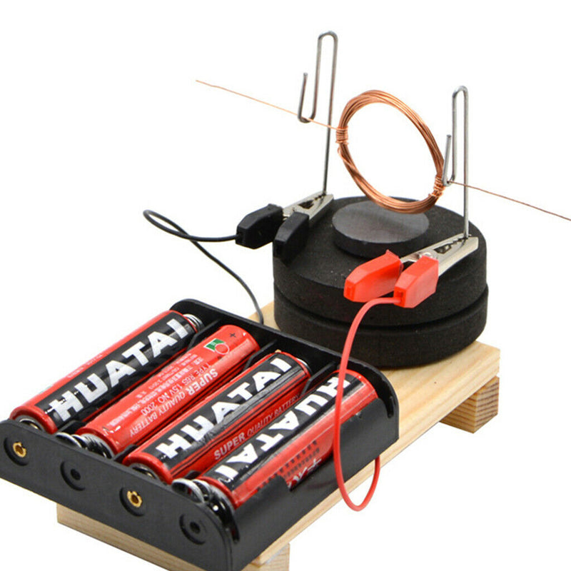 Kids Physics Science Educational Experiment Kit - DIY Assembly Electric Motor