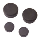 Motorcycle Black Rack Screw Cap Rubber Frame Plugs For Yamaha YZF R6 2006-15