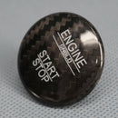 Carbon Fiber Engine Start Stop Button Cover Trim Cap fit for Mercedes E Class Hf